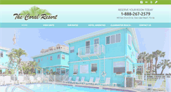 Desktop Screenshot of coralresort.com